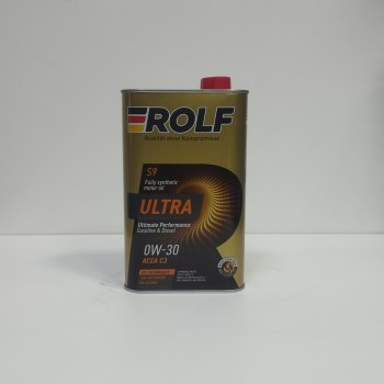 Масло моторное ROLF Ultra 0W30 C3,SP 1л. №322941